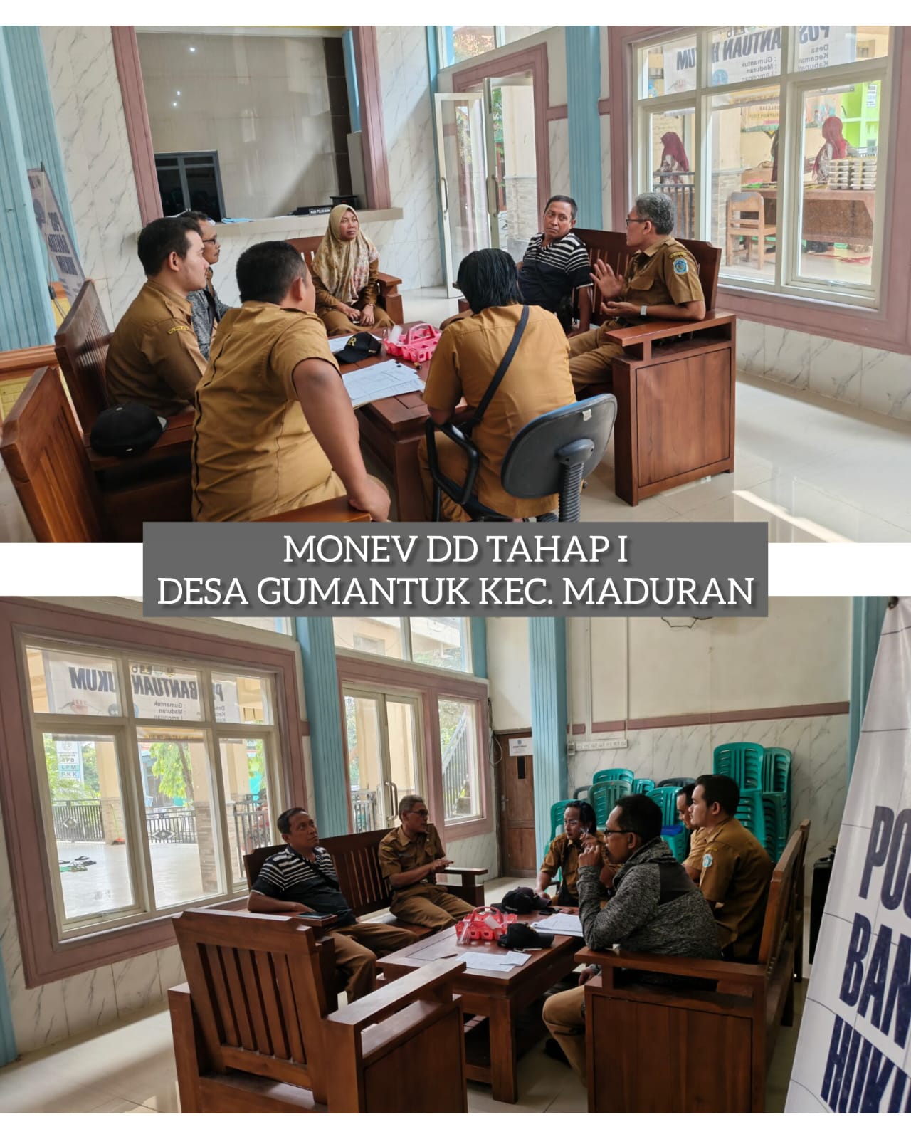 Foto: MONEV DD TAHAP I DESA GUMANTUK KECAMATAN MADURAN
