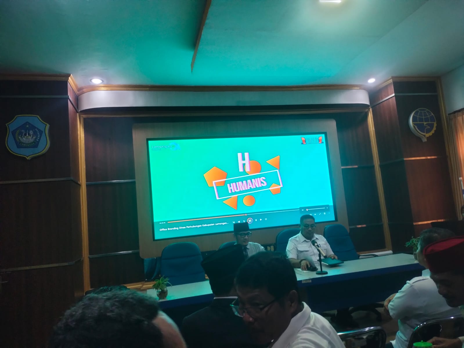KECAMATAN MADURAN MENGHADIRI SOSIS DI DINAS PERHUBUNGAN