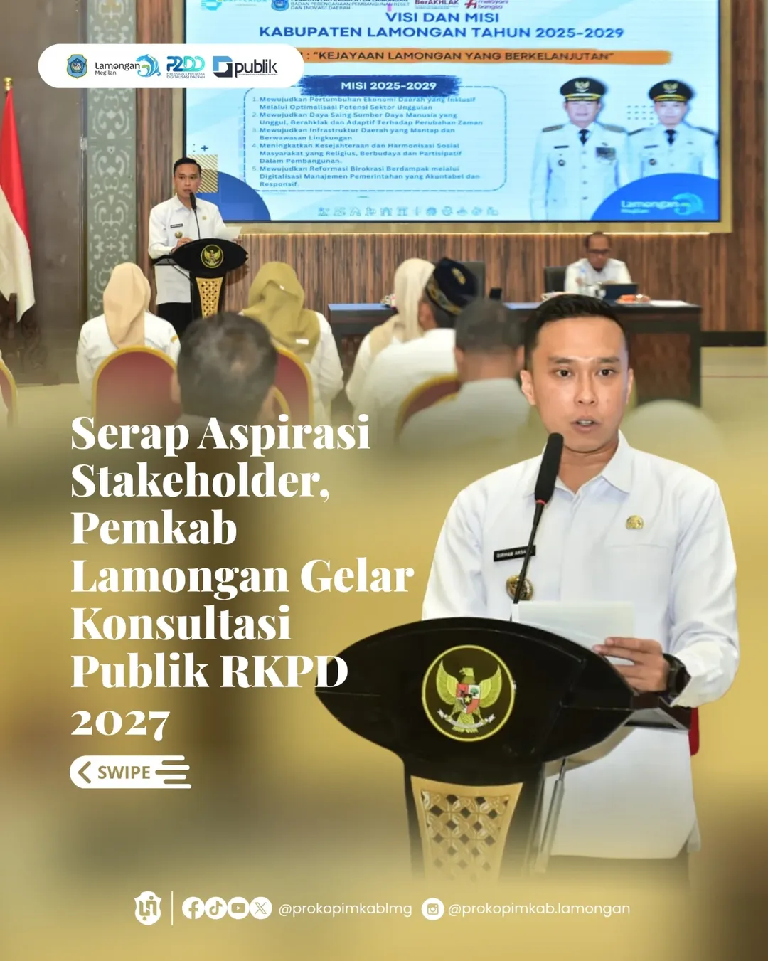 Foto: Serap Aspirasi Stakeholder, Pemkab Lamongan Gelar Konsultasi Publik RKPD 2027
