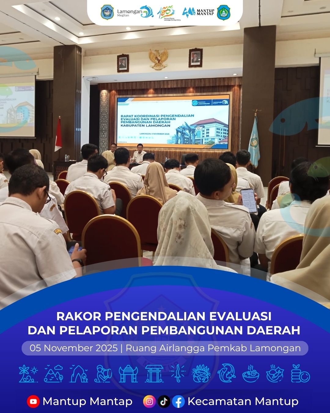 Foto: Rakor Pengendalian Evaluasi dan Pelaporan Pembangunan Daerah