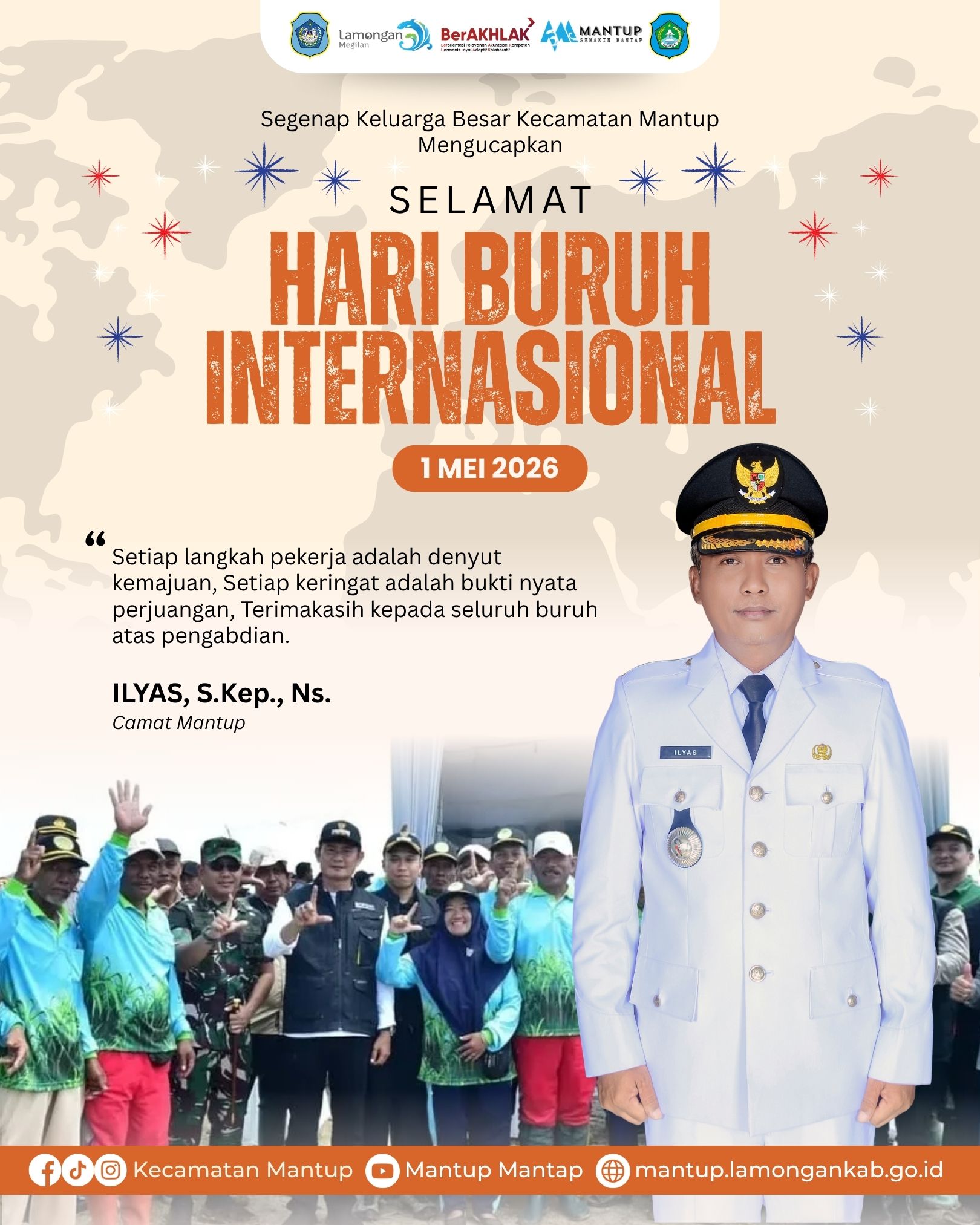 Foto: Selamat Hari Buruh Internasional