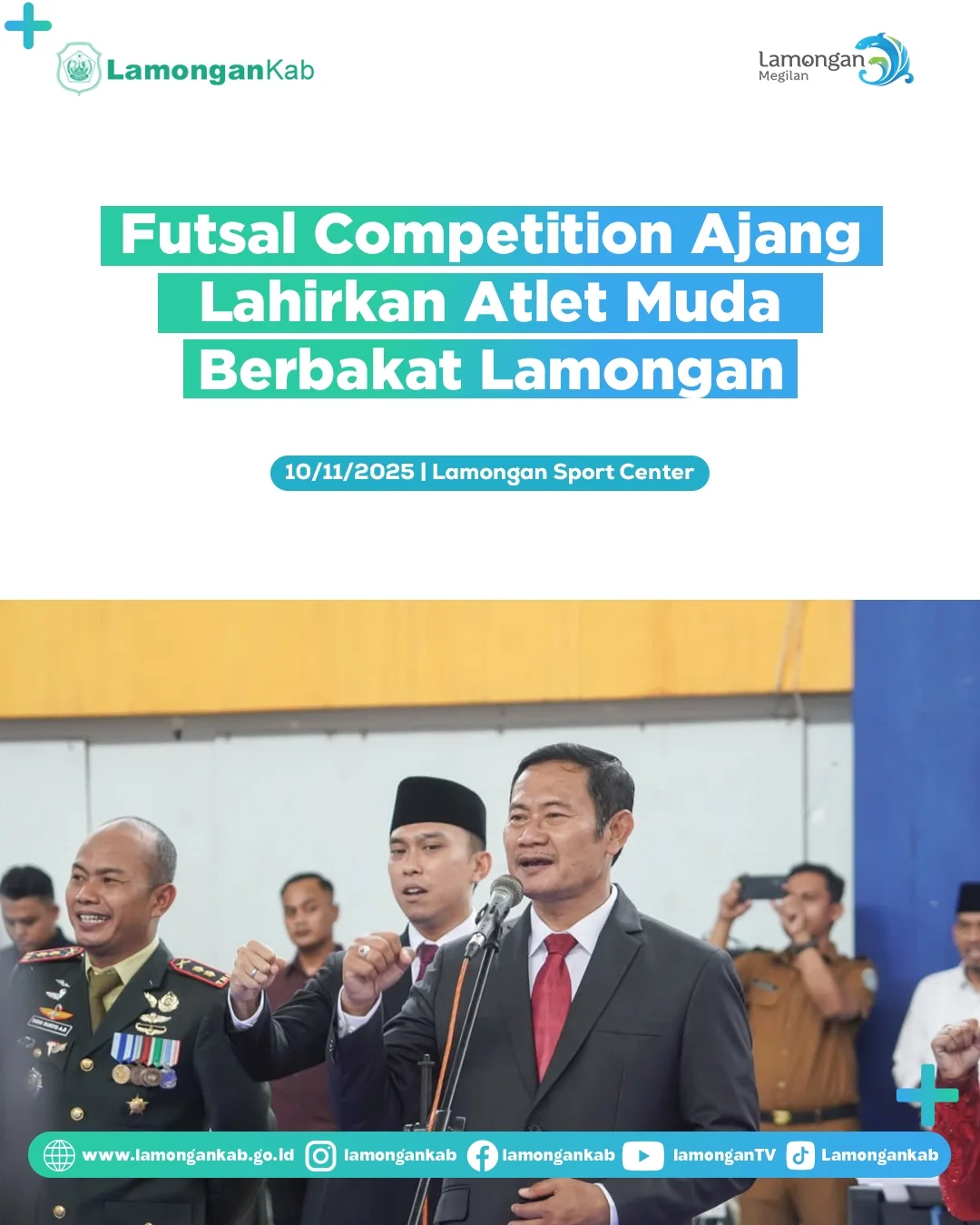 Foto: Futsal Competition Ajang Lahirkan Atlet Muda Berbakat Lamongan
