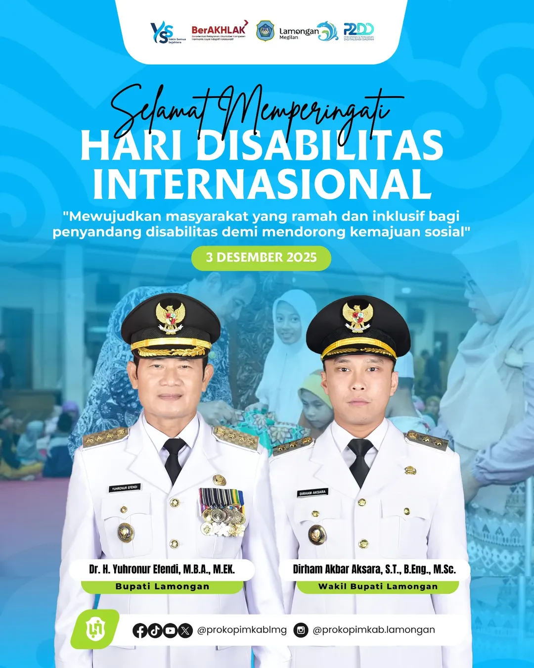 Foto: Selamat Memperingati Hari Disabilitas Internasional 2025