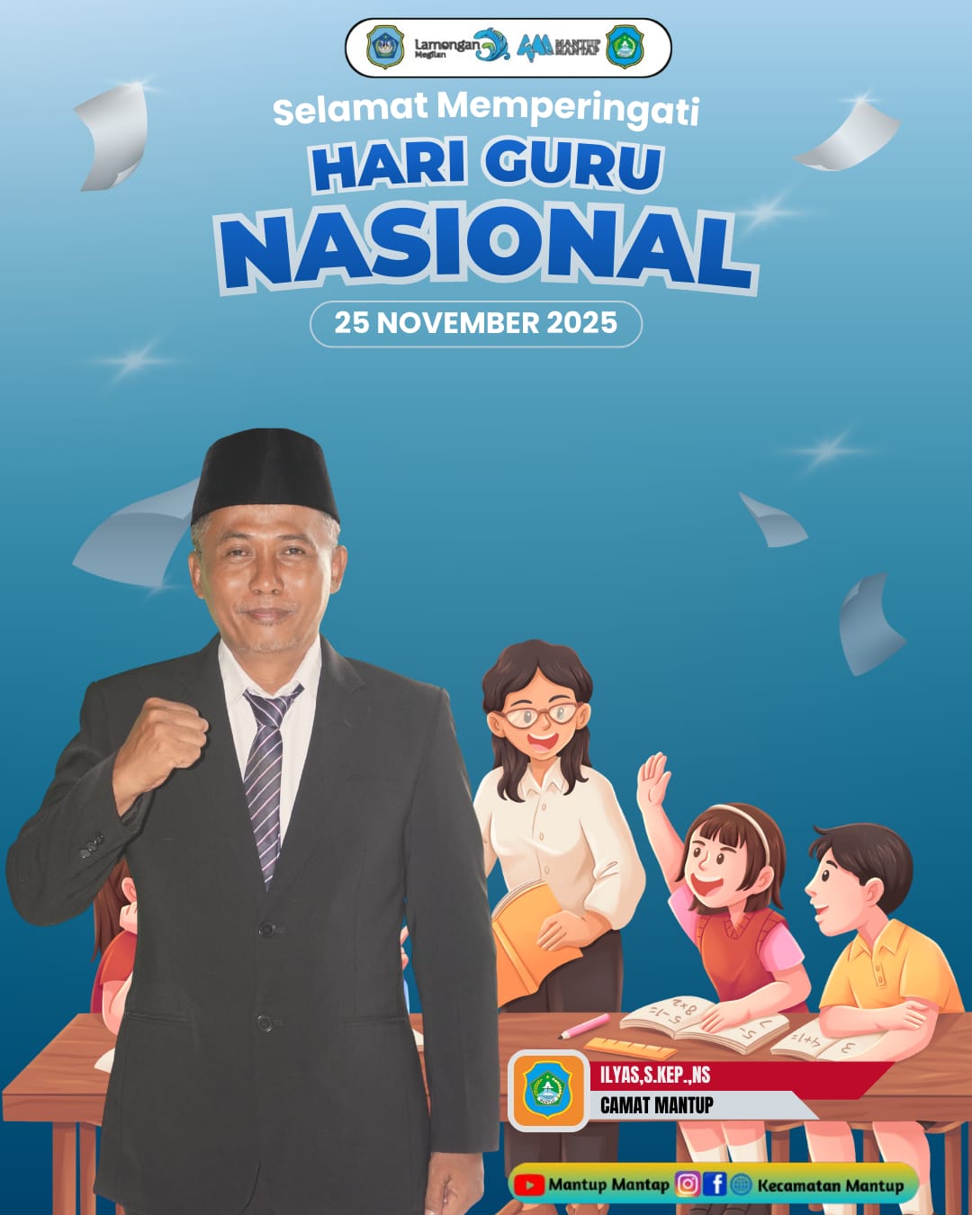 Foto: Selamat Hari Guru Nasional 2025