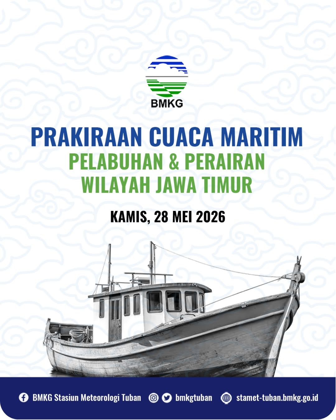 Foto: Prakiraan Cuaca Maritim Pelabuhan & Perairan Wilayah Jawa Timur