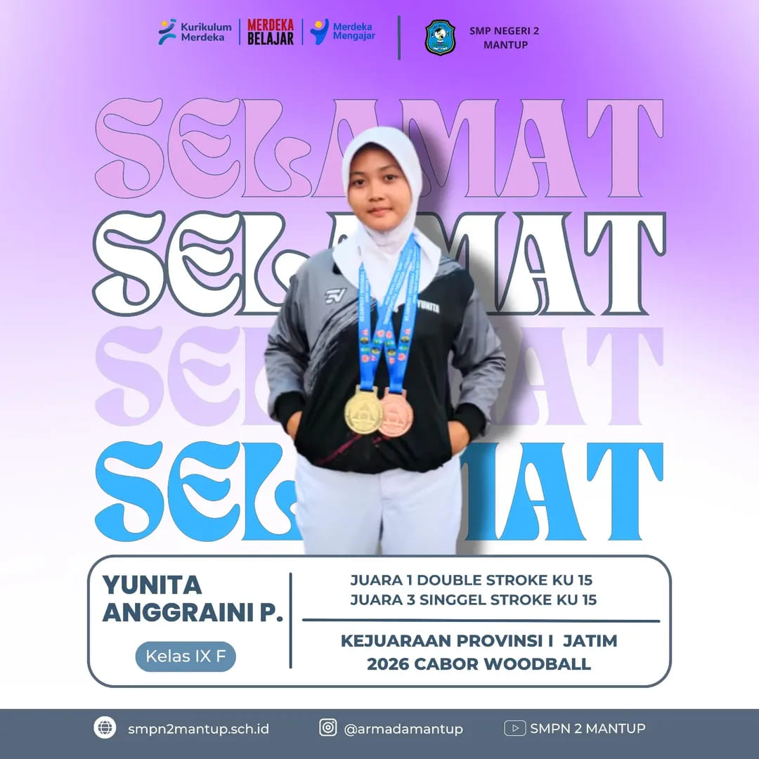 Foto: SELAMAT DAN SUKSES ATAS PRESTASI DALAM KEJUARAAN PROVINSI I JAWA TIMUR 2026 CABANG OLAHRAGA WOODBALL