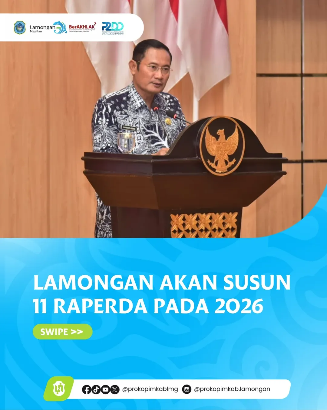 Foto: Lamongan Akan Susun 11 Raperda pada 2026
