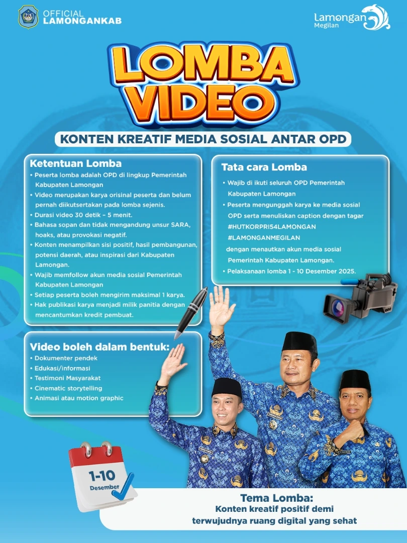 Foto: Ayo, Semarakkan HUT KORPRI ke-54 Lamongan