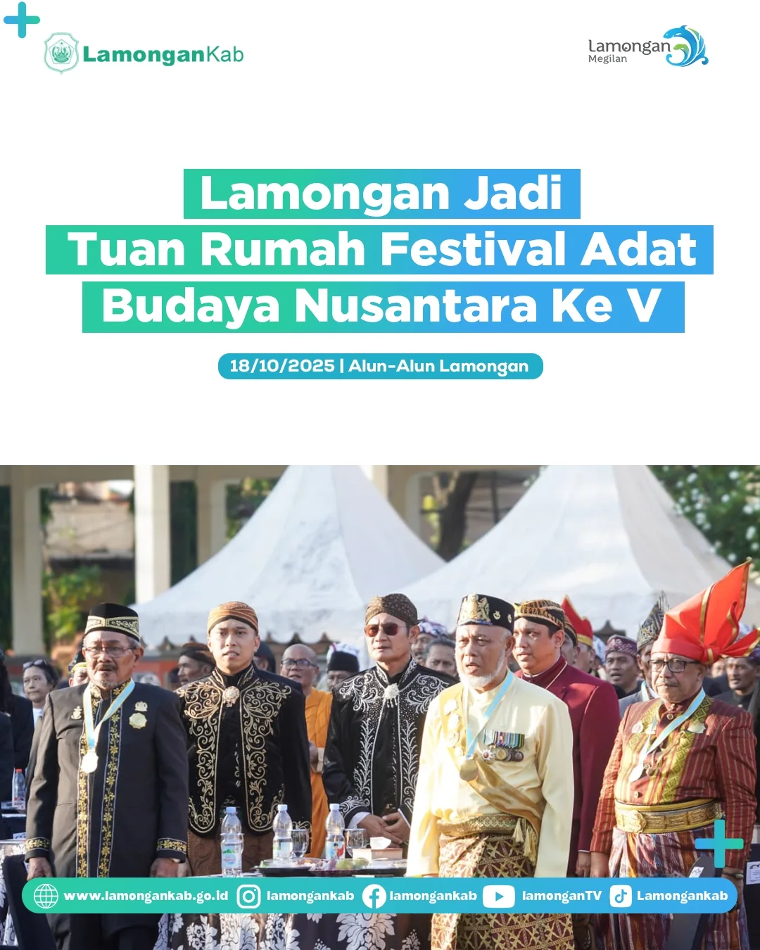 Foto: Lamongan Jadi Tuan Rumah Festival Adat Budaya Nusantara Ke V