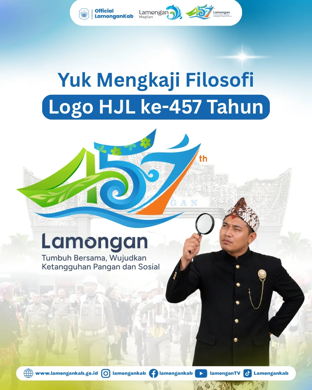 Foto: Yuk Mengkaji Filosofi Logo HJL ke-457 Tahun