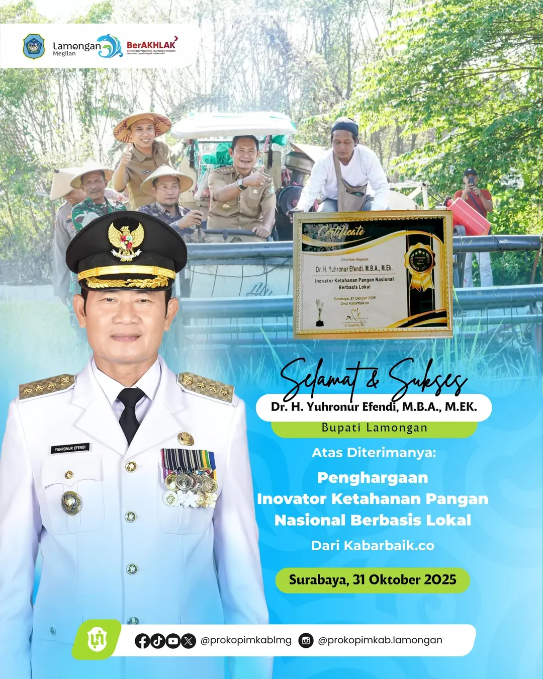 Foto: SELAMAT DAN SUKSES...!!