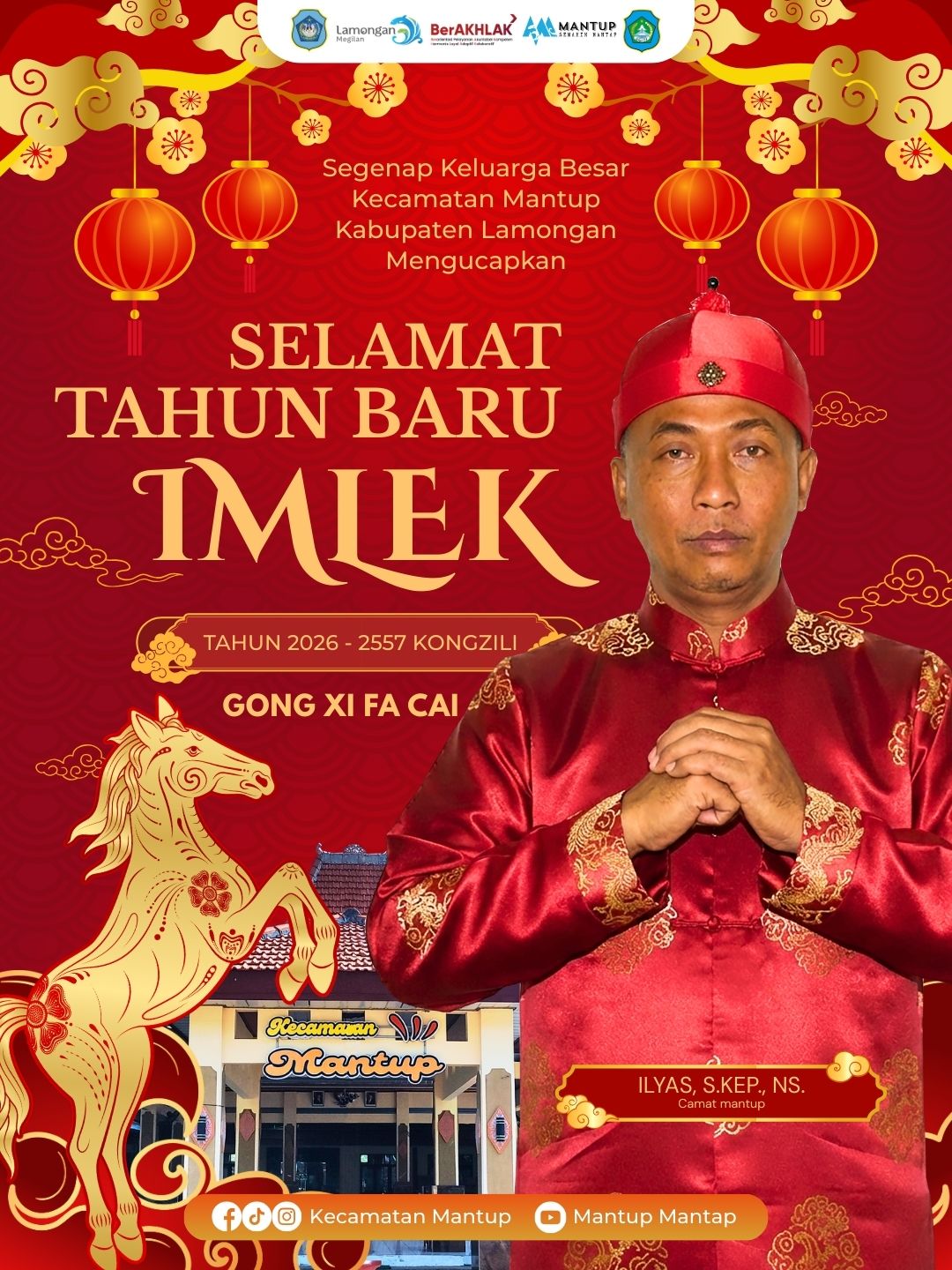 Foto: Selamat Tahun Baru Imlek 2026 / 2557 Kongzili