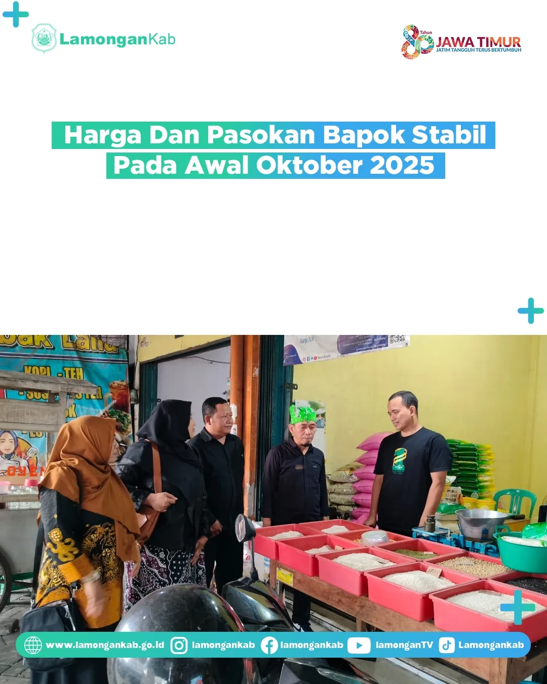 Foto: Harga dan Pasukan Bapok Stabil Pada Awal Oktober 2025
