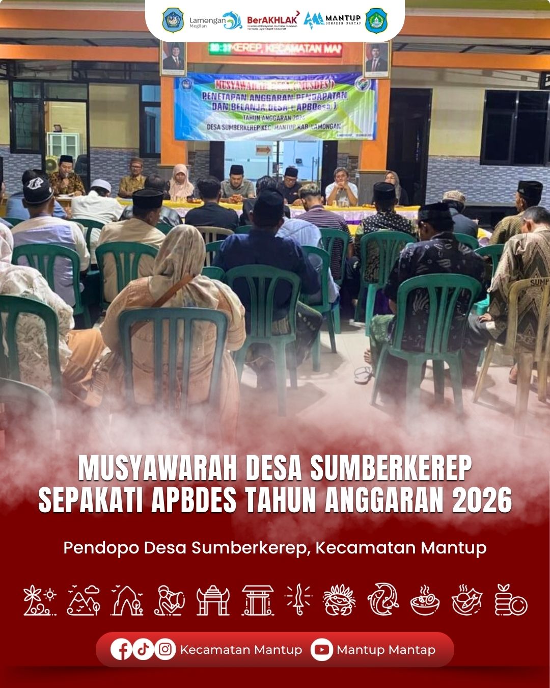 Foto: Musyawarah Desa Sumberkerep Sepakati APBDes Tahun Anggaran 2026