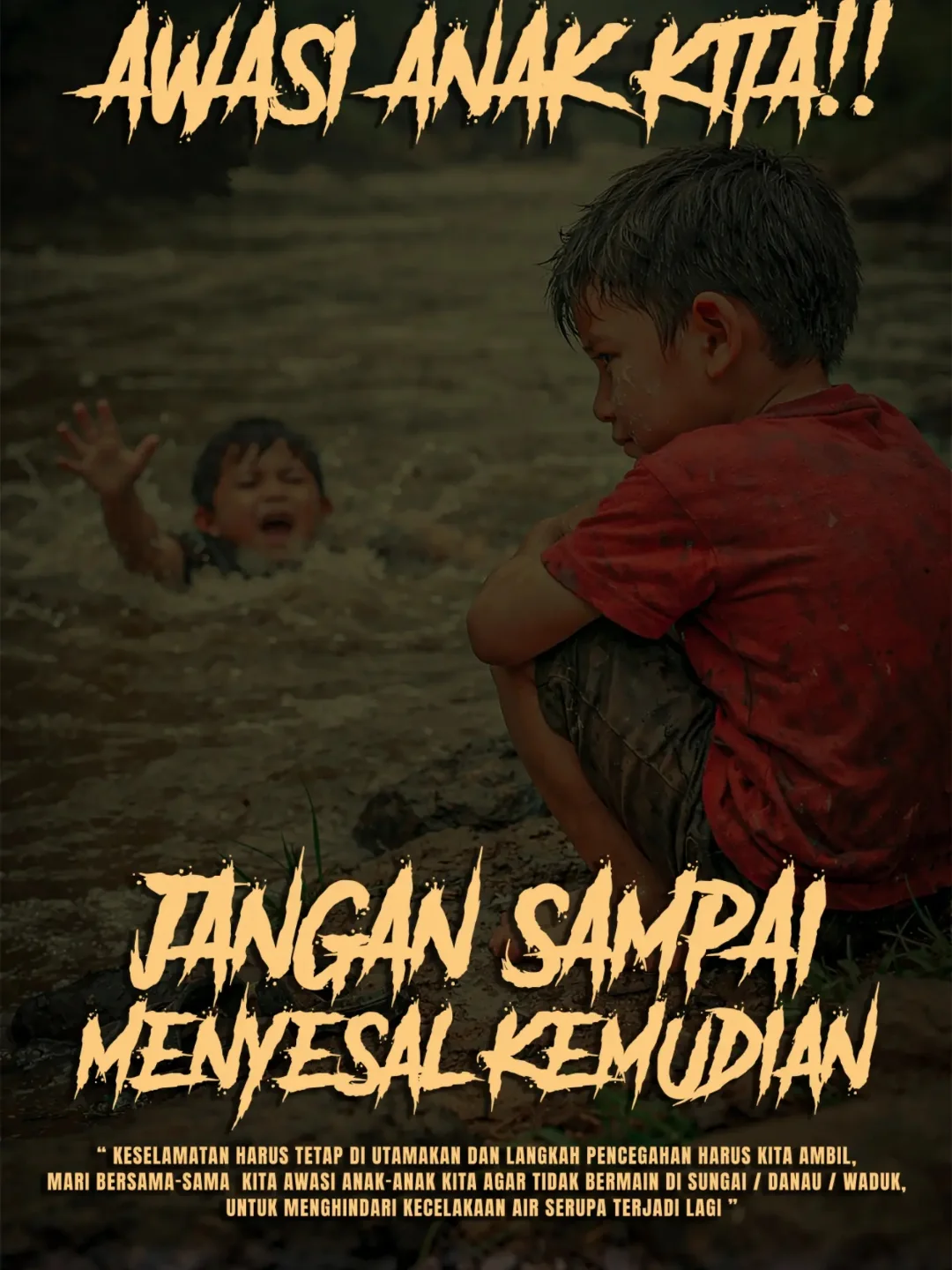 Foto: WASPADA BAHAYA TENGGELAM...!!