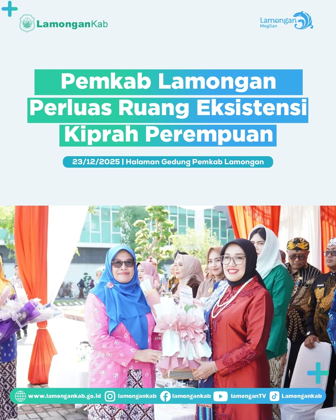 Foto: Pemkab Lamongan Perluas Ruang Eksistensi Kiprah Perempuan
