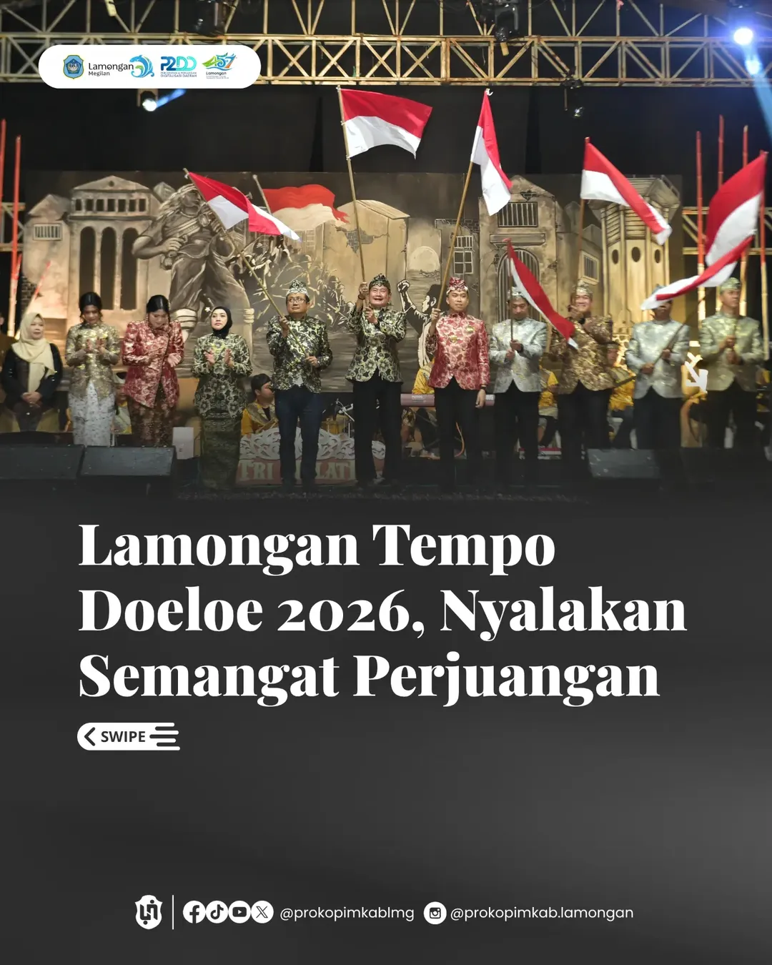 Foto: Lamongan Tempo Doeloe 2026, Nyalakan Semangat Perjuangan
