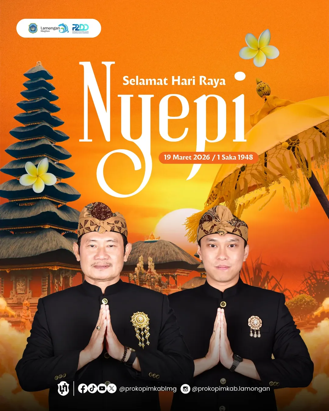 Foto: Selamat Hari Raya Nyepi 2026