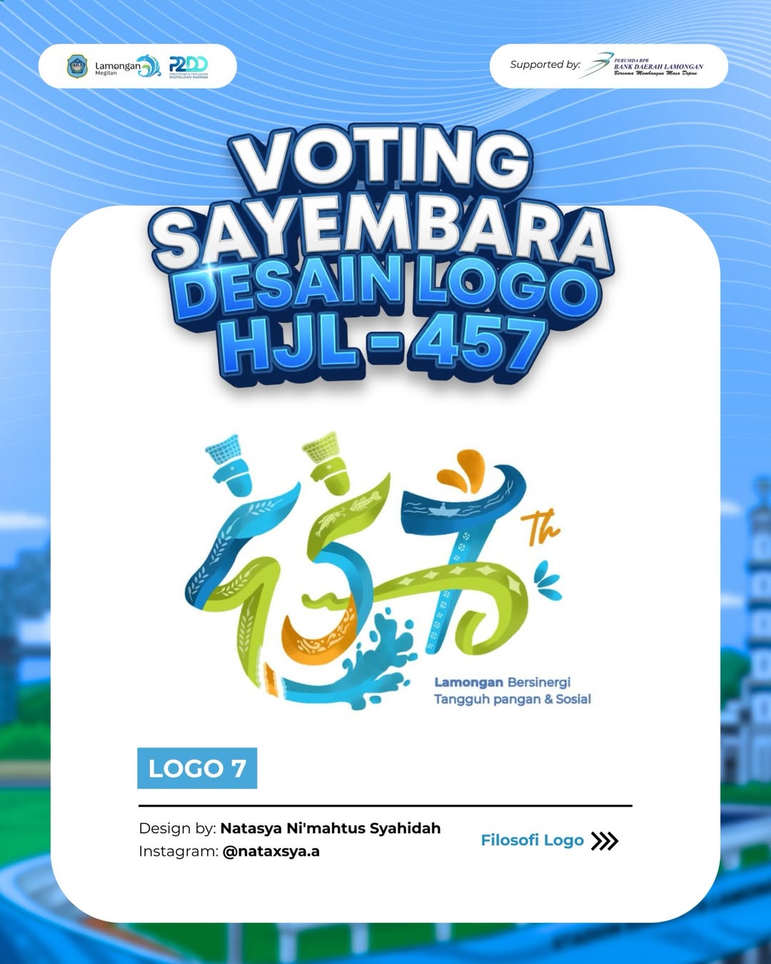 Foto: ✨ TOP 10 SAYEMBARA LOGO HARI JADI LAMONGAN KE-457 ✨