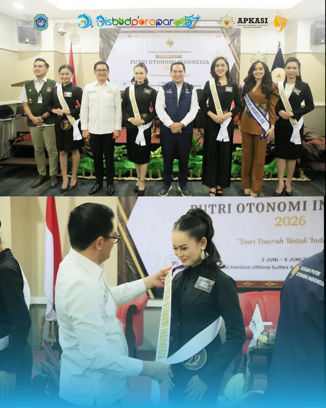 Foto: Finalis Putri Otonomi Indonesia 2026 sebagai perwakilan Kabupaten Lamongan