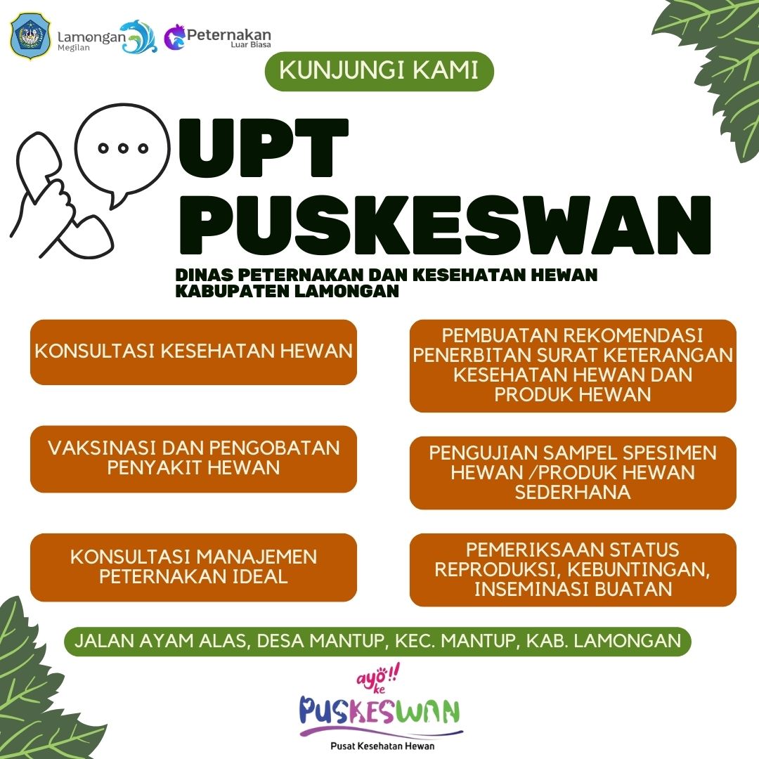 Foto: Kunjungi Kami...!! UPT PUSKESWAN Mantup
