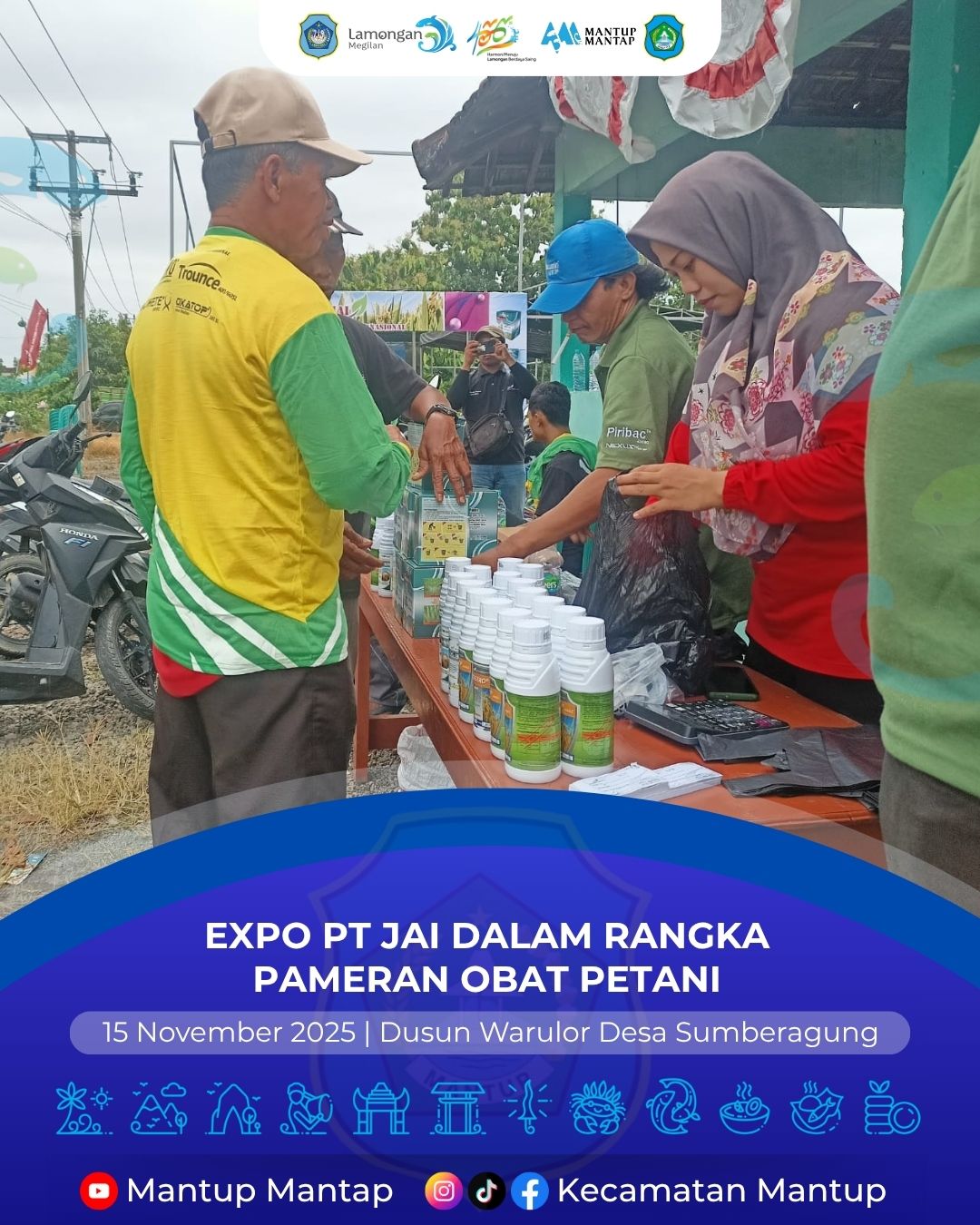 Foto: Expo PT JAI dalam Rangka Pameran Obat Petani di Kecamatan Mantup