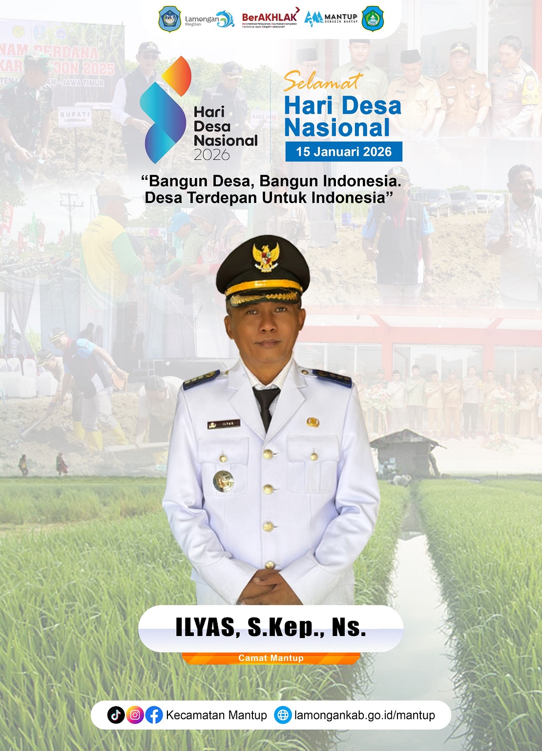 Foto: Selamat Hari Desa Nasional Tahun 2026