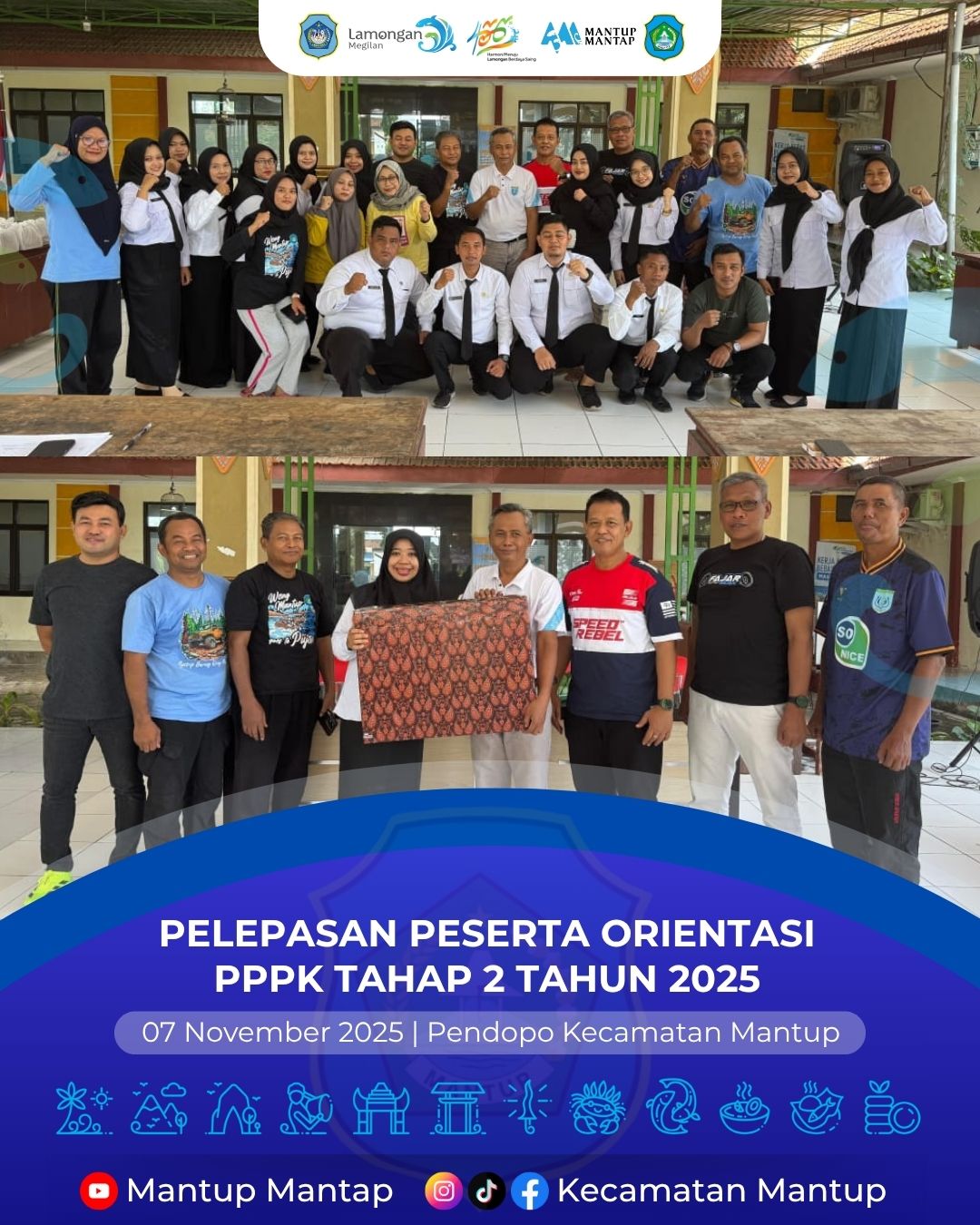 Foto: Pelepasan Peserta Yang Telah Mengikuti Orientasi PPPK Tahap 2 Tahun 2025