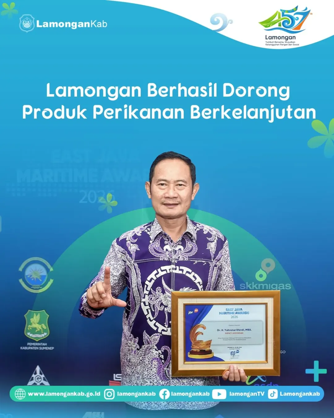 Foto: Lamongan Berhasil Dorong Produk Perikanan Berkelanjutan