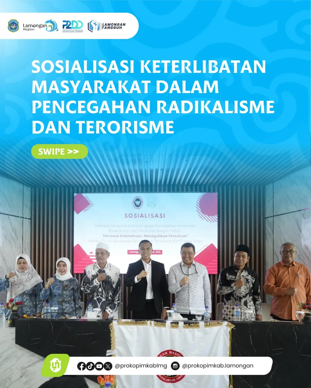 Foto: Sosialisasi Keterlibatan Masyarakat dalam Pencegahan Radikalisme dan Terorisme