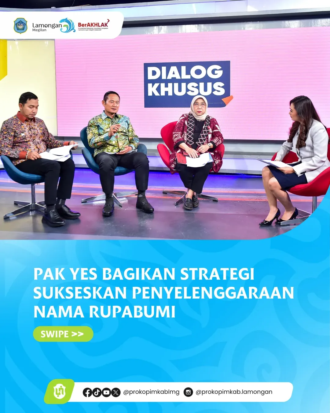 Foto: Pak Yes Bagikan Strategi Sukseskan Penyelenggaraan Nama Rupabumi