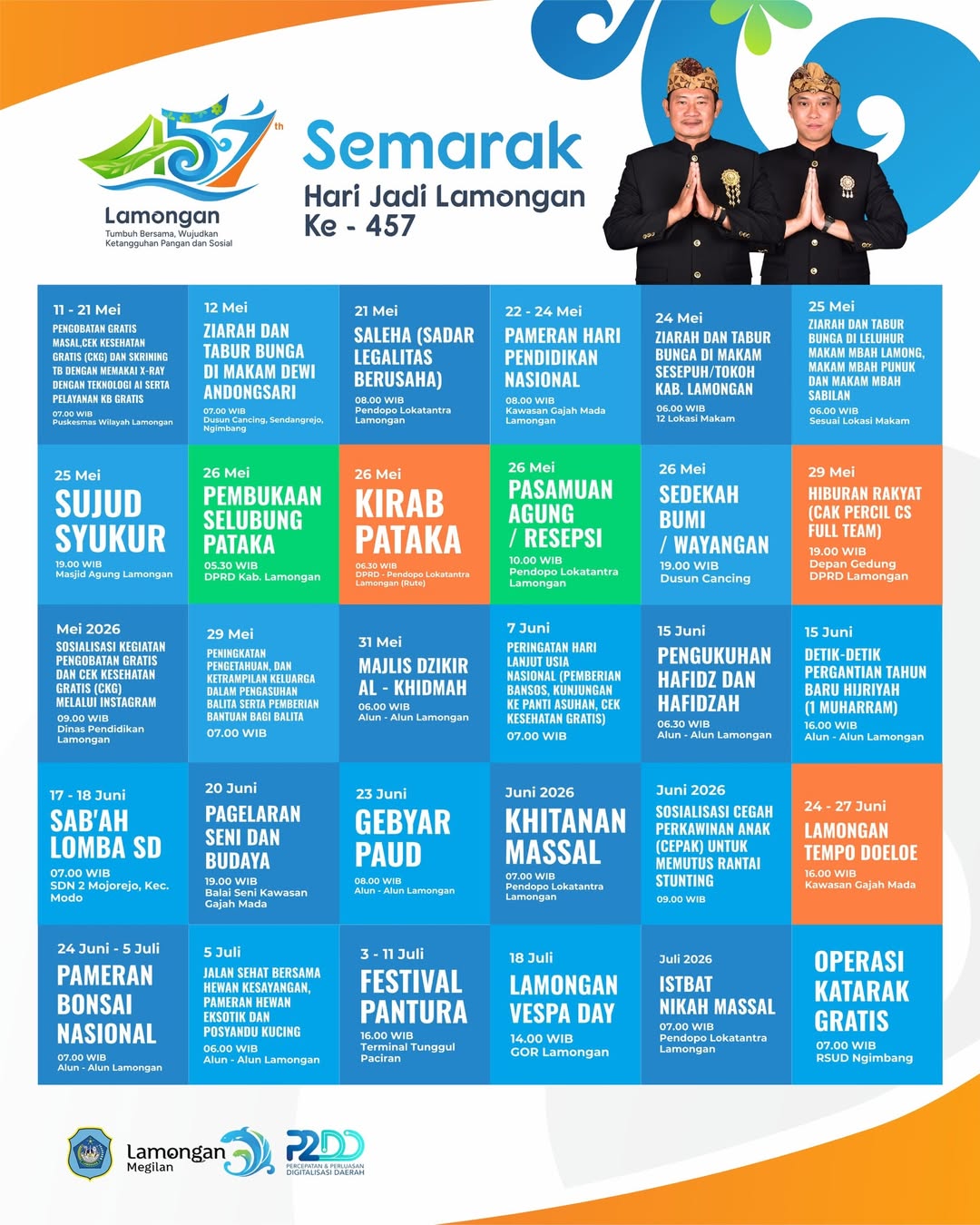 Foto: 🎉 Semarak Hari Jadi Lamongan ke-457 🎉