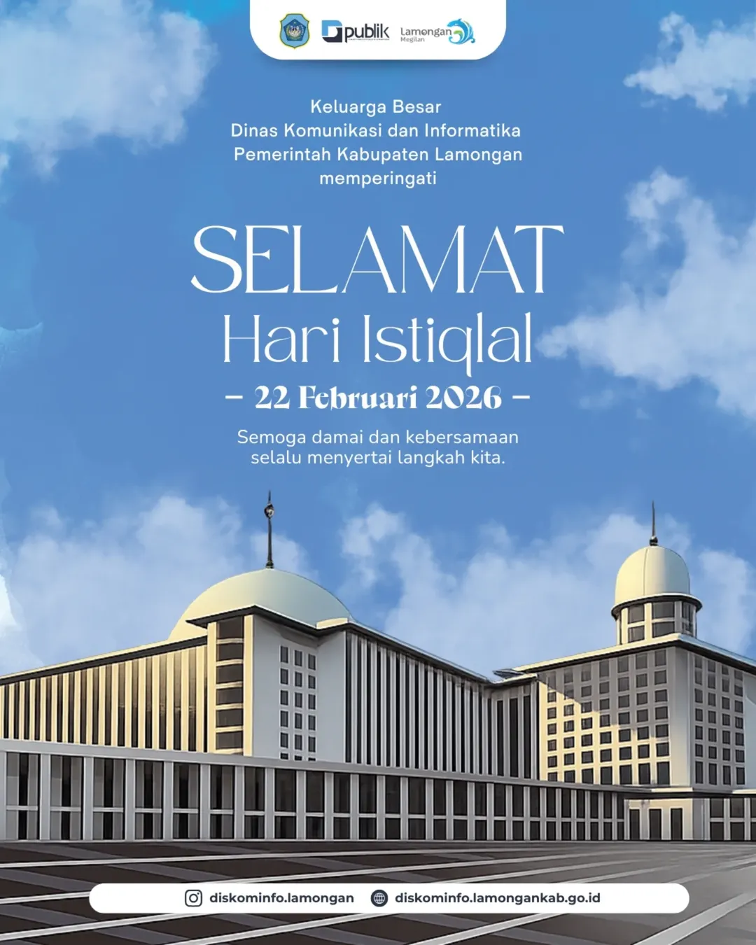 Foto: Selamat Hari Istiqlal Tahun 2026