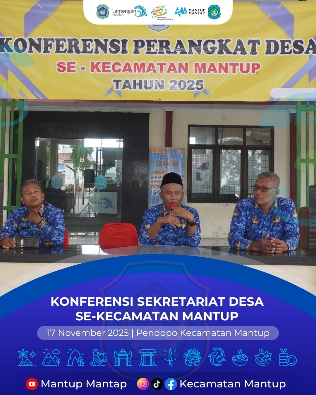 Foto: Konferensi Sekretariat Desa Se-Kecamatan Mantup