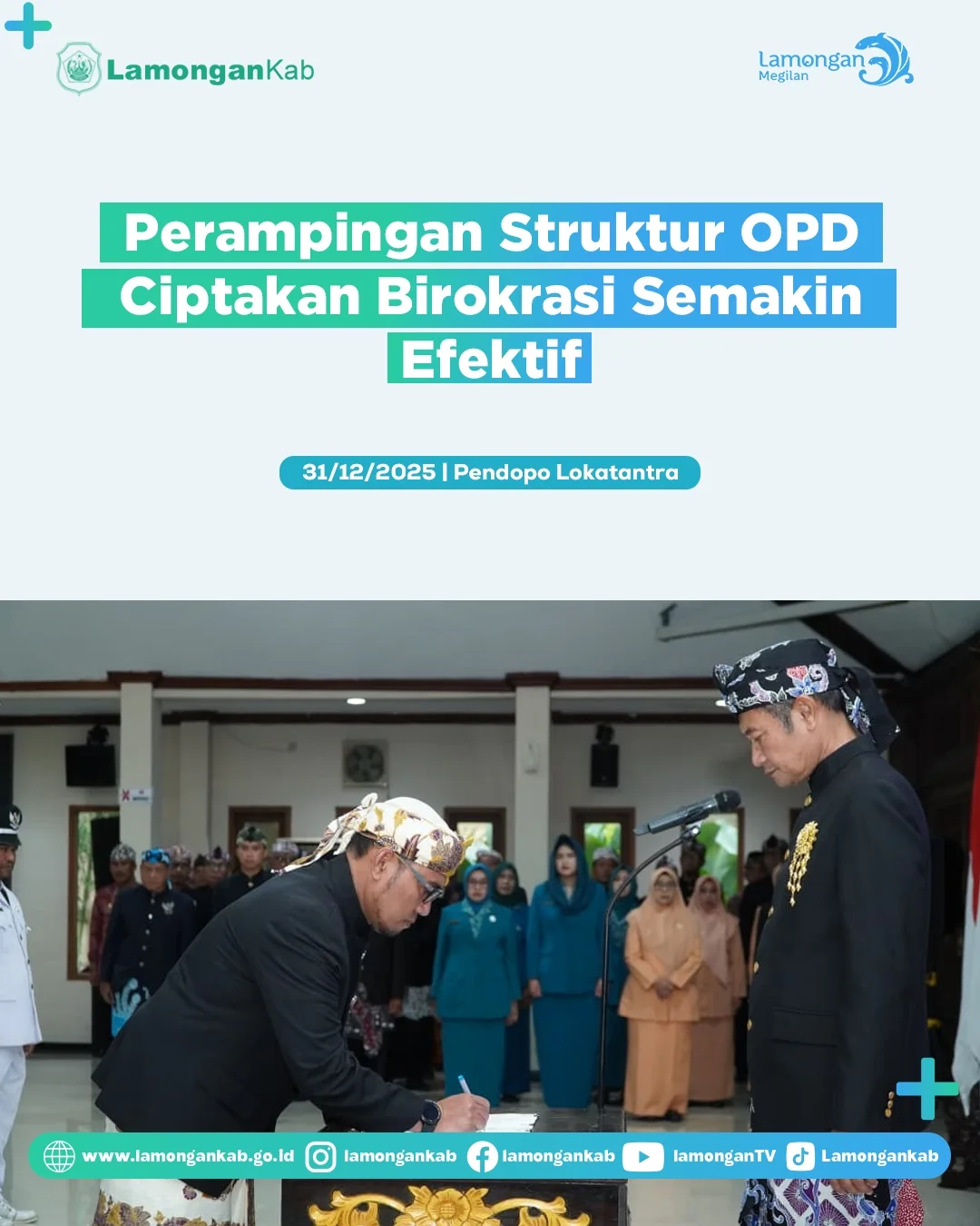Foto: Perampingan Struktur OPD Ciptakan Birokrasi Semakin Efektif