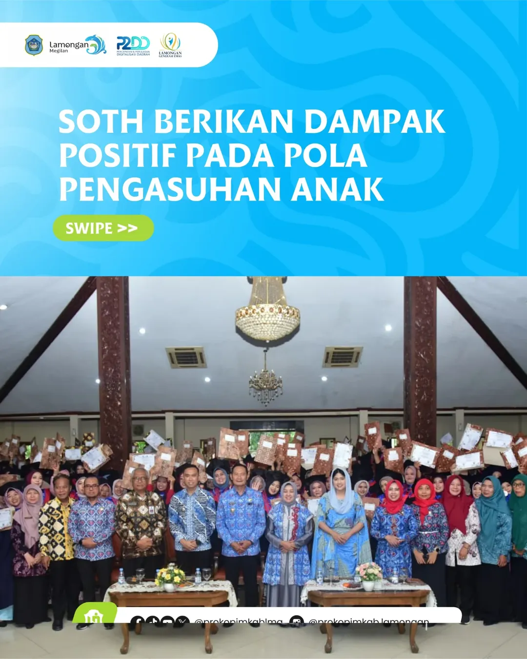 Foto: SOTH Berikan Dampak Positif pada Pola Pengasuhan Anak