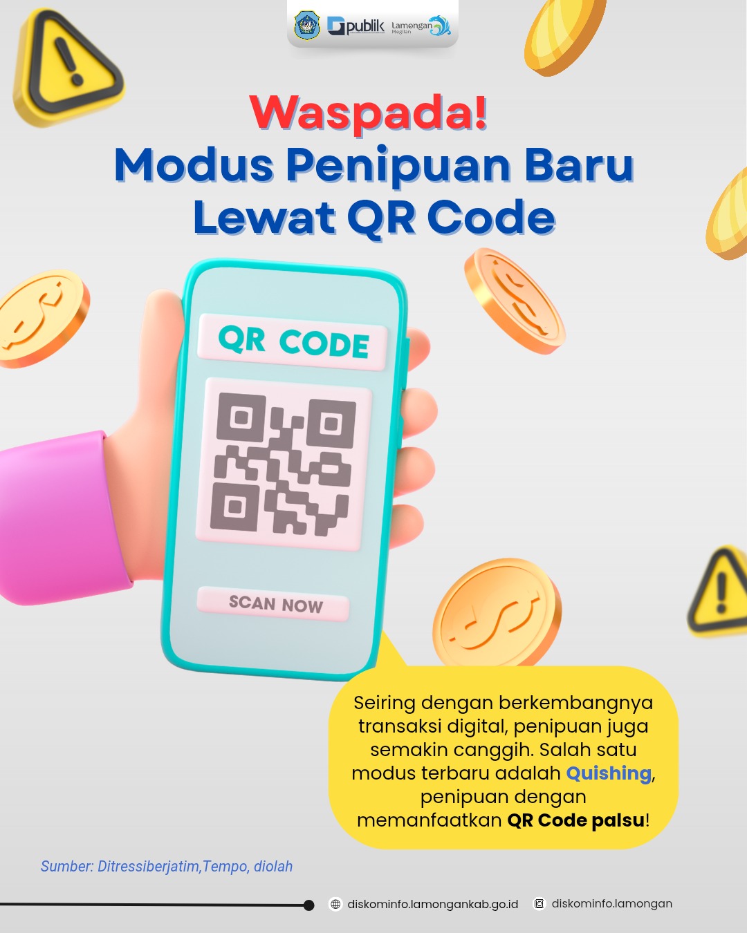 Foto: Waspada! Modus Penipuan Baru!