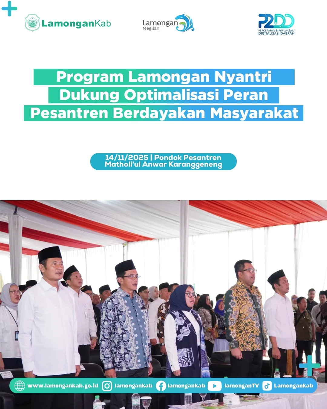 Foto: Program Lamongan Nyantri Dukung Optimalisasi Peran Pesantren Berdayakan Masyarakat