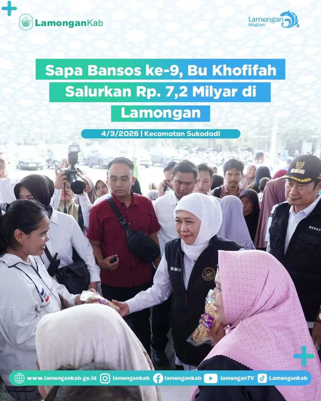 Foto: Maksimalkan Stabilisasi Harga, Pemprov Jatim Gelar OPM di Lamongan