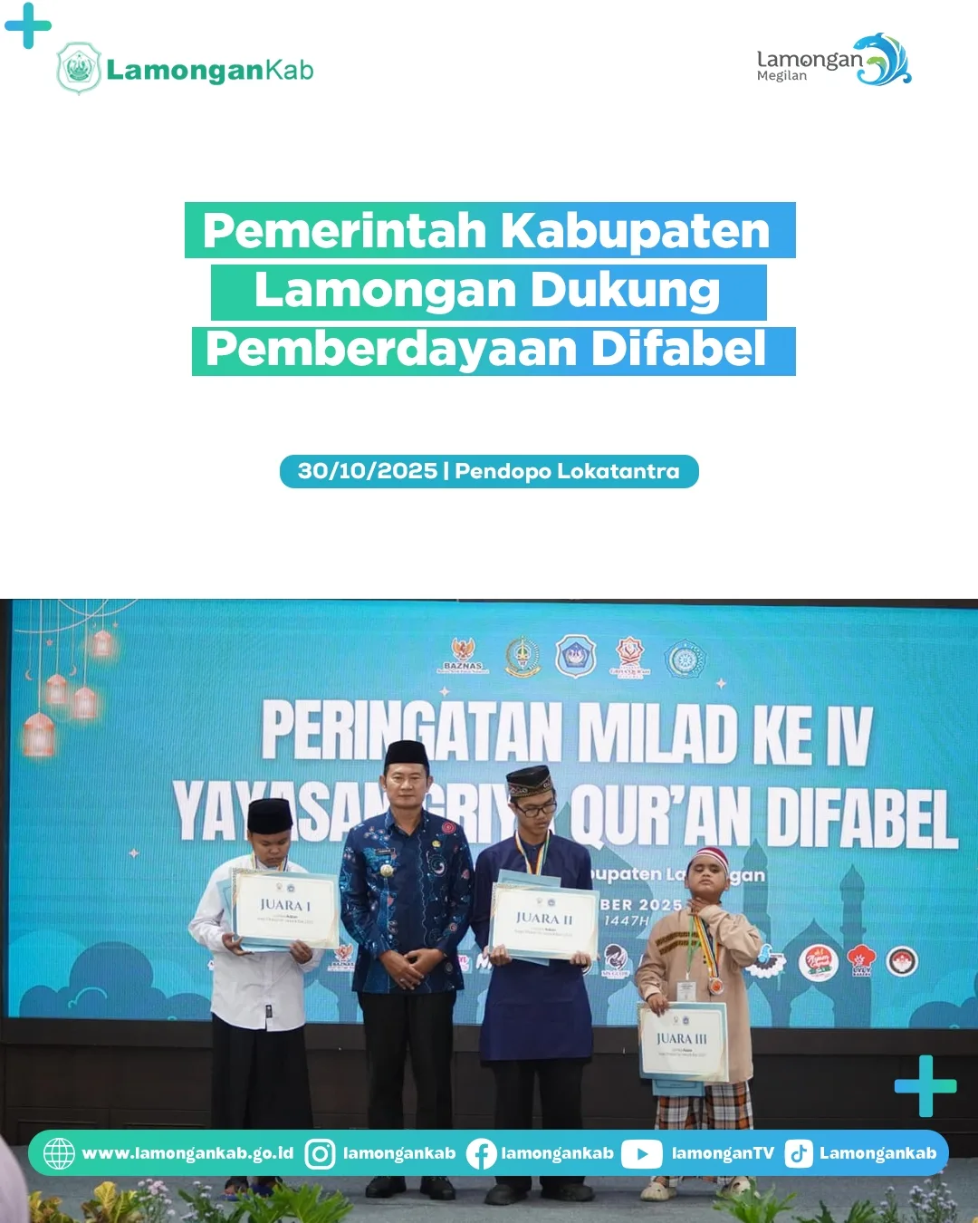 Foto: Pemerintah Kabupaten Dukung Pemberdayaan Difabel