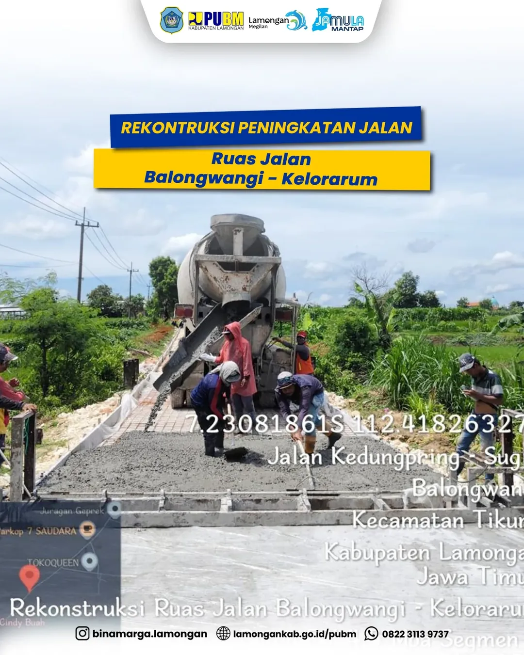 Foto: Rekonstruksi Peningkatan Jalan 2025