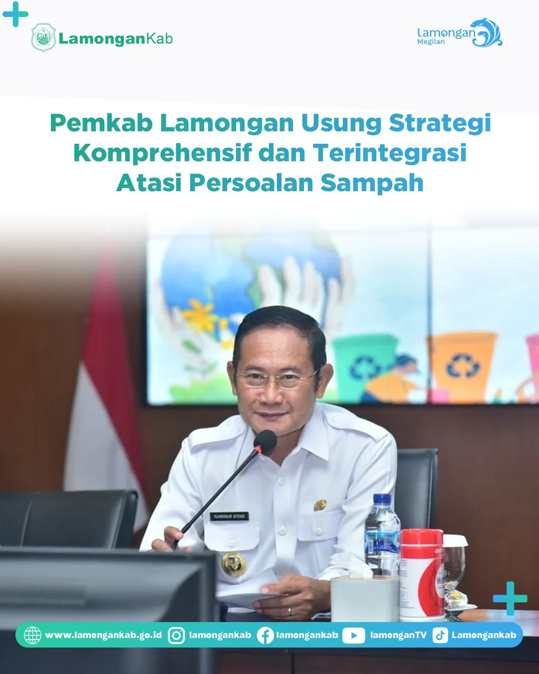 Foto: Pemkab Lamongan Usung Strategi Komprehensif dan Terintegrasi Atasi Persoalan Sampah