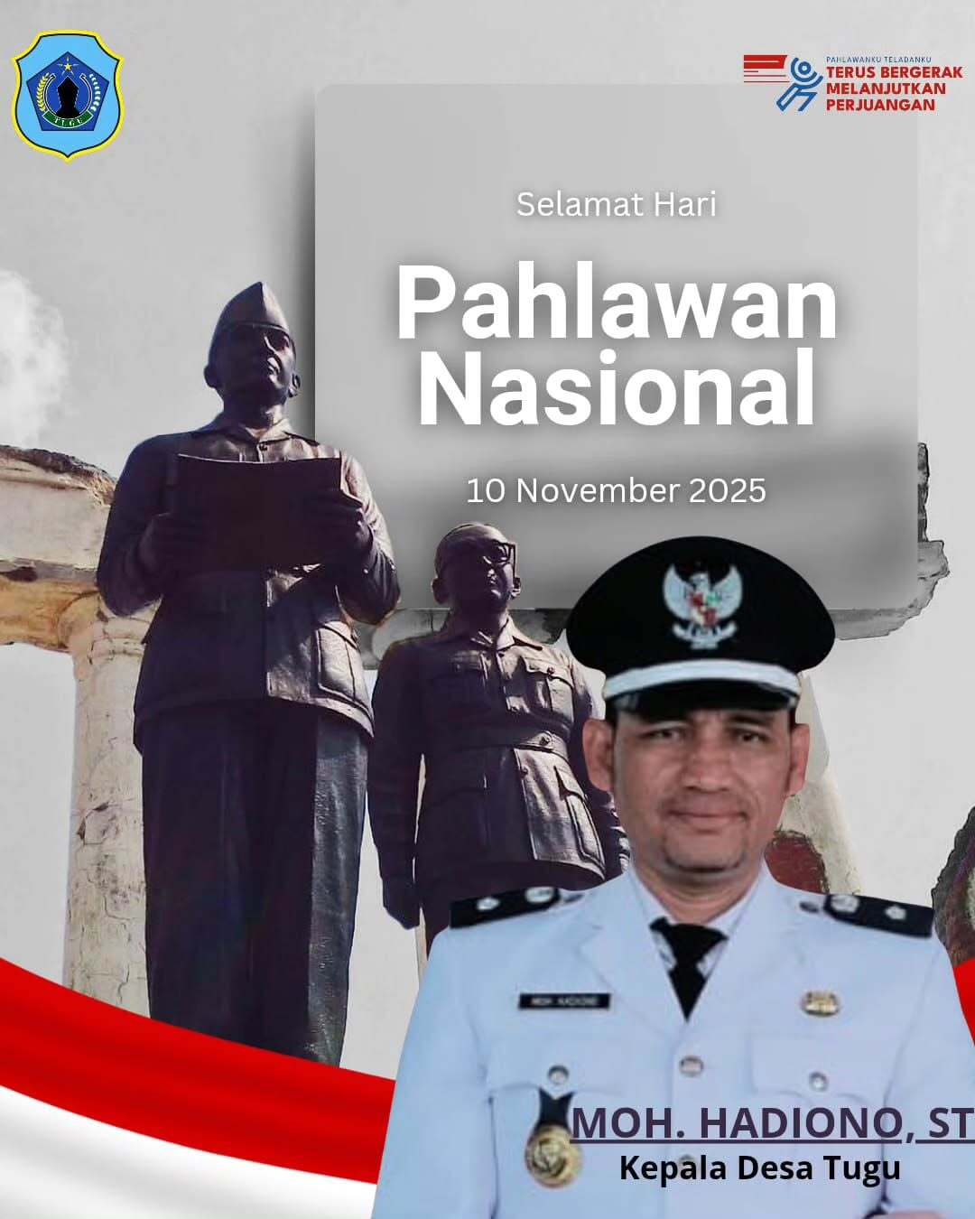 Foto: Selamat Hari Pahlawan Nasional Tahun 2025