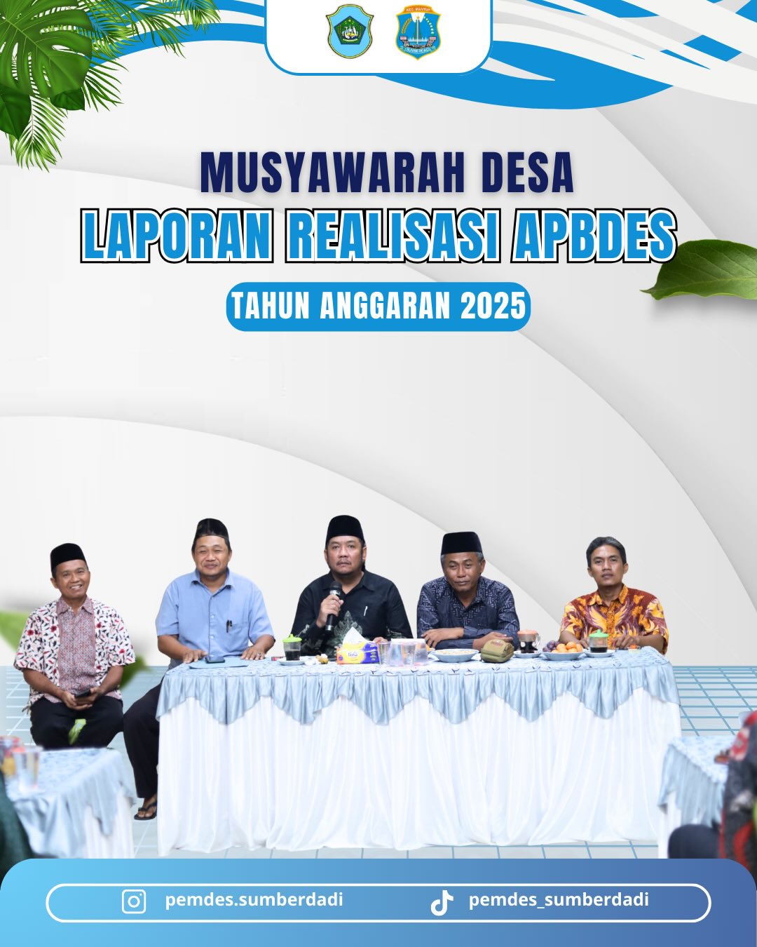Foto: Musyawarah Desa Laporan Realisasi APBDes Tahun Anggaran 2025