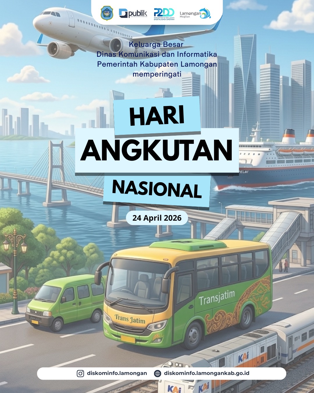 Foto: Selamat Hari Angkutan Nasional 2026! 🚍✨