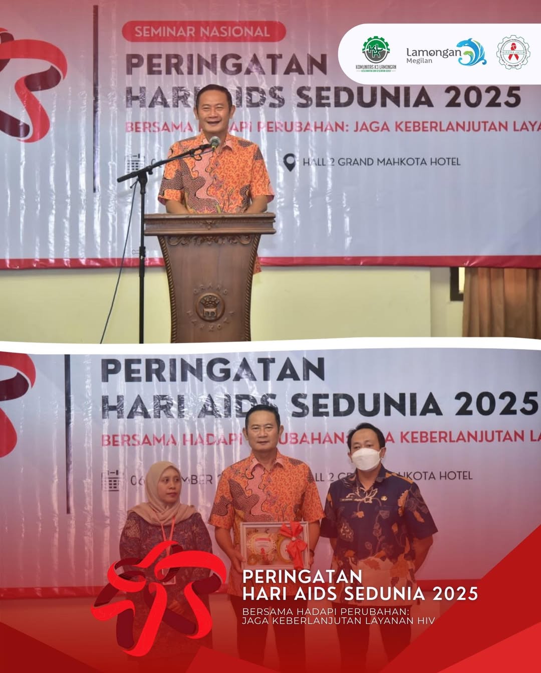 Foto: Peringatan Hari AIDS Sedunia 2025