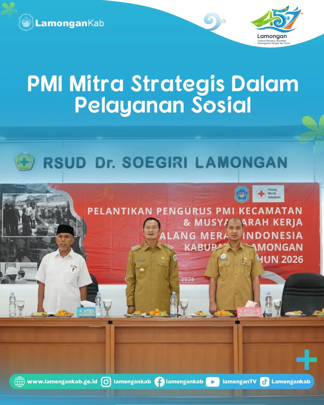 Foto: PMI Mitra Strategi Dalam Pelayanan Sosial