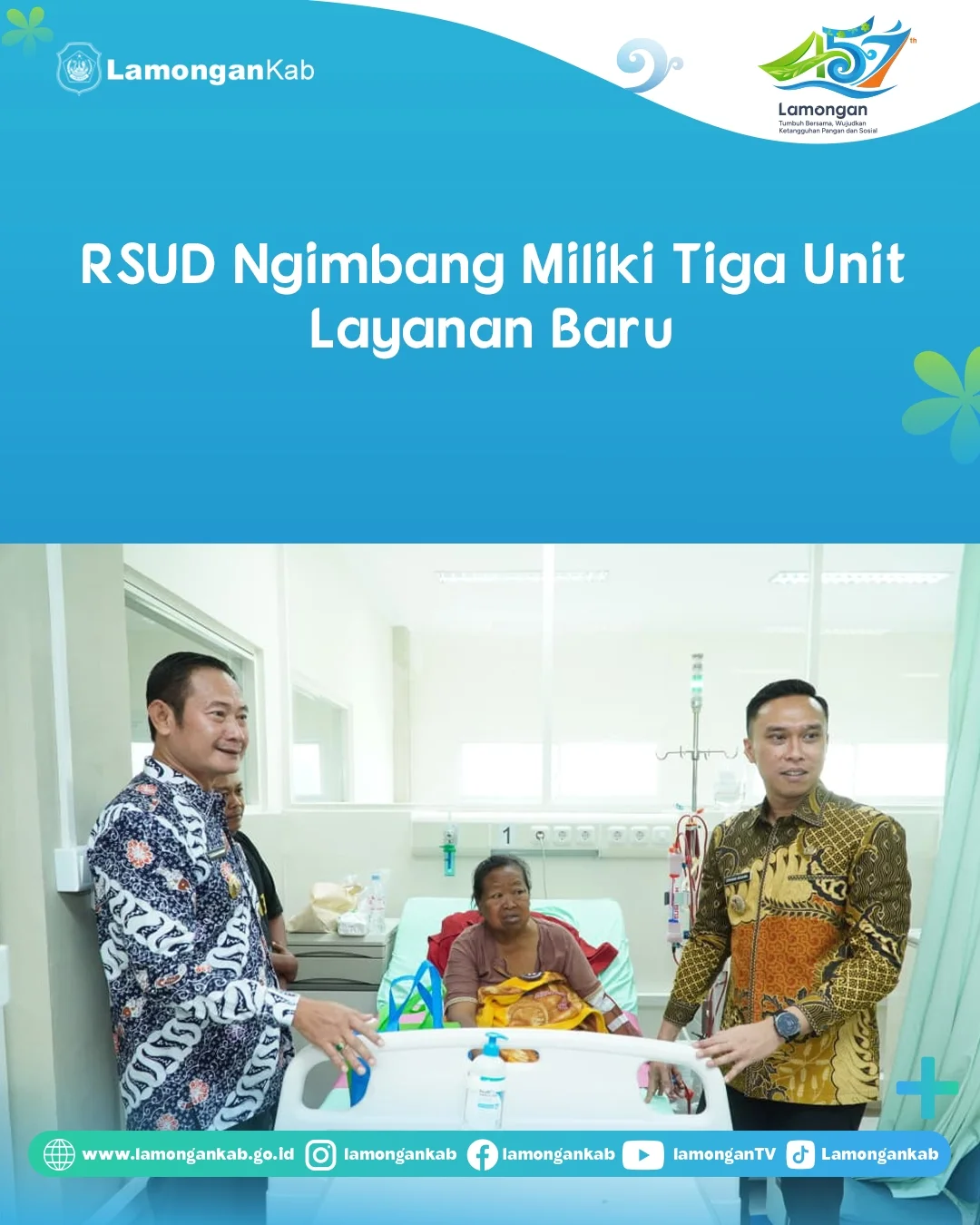 Foto: RSUD Ngimbang Miliki Tiga Unit Layanan Baru
