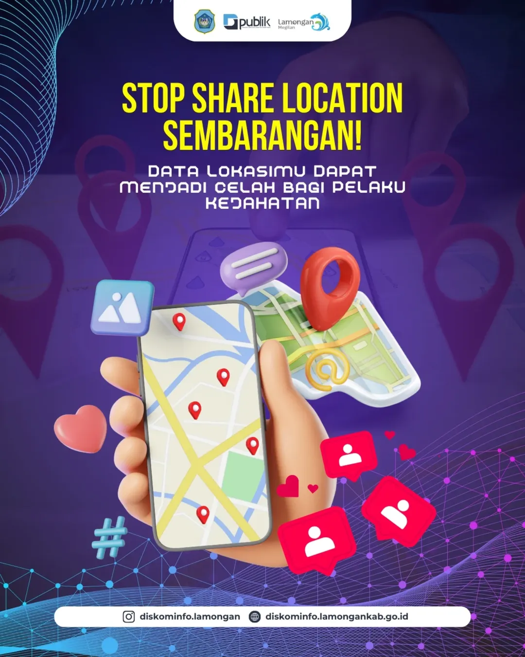 Foto: Stop Share Location Sembarangan!