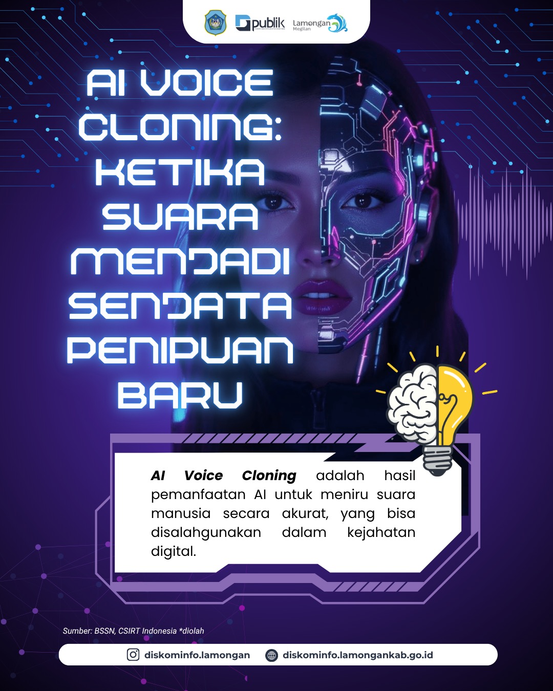 Foto: AI Voice Cloning, Ketika Suara Menjadi Senjata Peniuan Baru